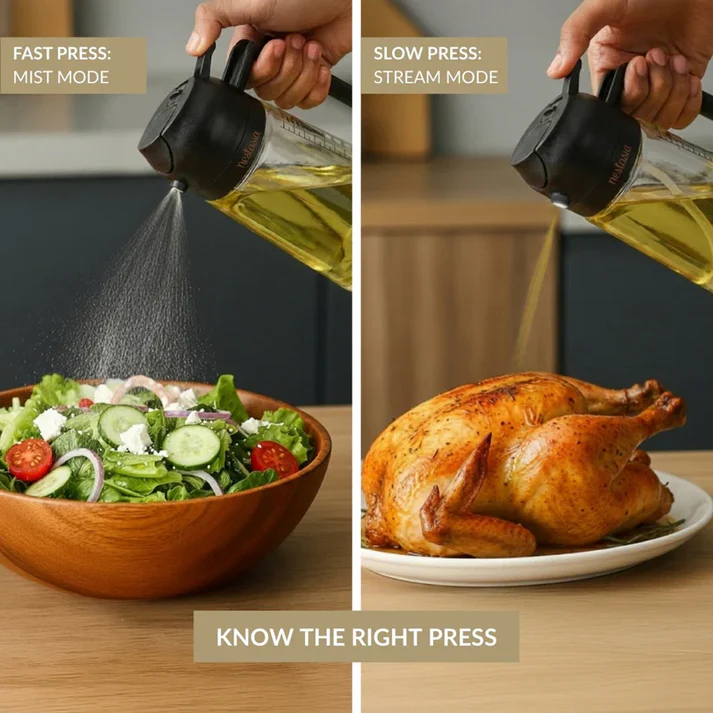 spray oil dispenser